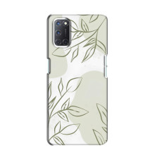 Чохол квітковий дизайн для Oppo A52