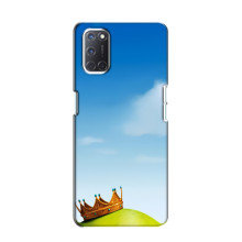 Чехол с мультфильмом Шрек на Oppo A52 – Голова Шрека