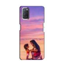 Чохол з мультфільмом Ваяна Oppo A52 – Ваяна та Сімеа