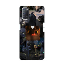 Чехол как приручить дракона на Oppo A52 – Дракон коллаж