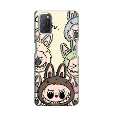 Чохол з Лабубу на Oppo A52 – Колаж Лабубу