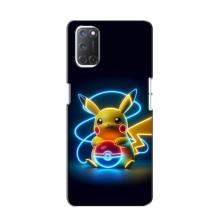 Чехол с Пикачу на Oppo A52 – Покемон