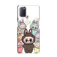 Чохол з принтом Лабубу для Oppo A52