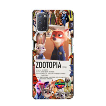 Чехол Зоотрополіс на Oppo A52 – Коллаж Зоо