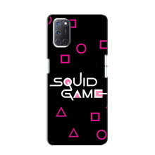 Чехол Гра в кальмара для Oppo A52 – Логотип игры кальмара