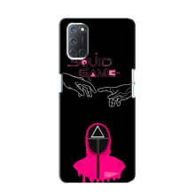 Чехол Гра в кальмара для Oppo A52 – Охранник