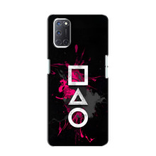 Чехол Гра в кальмара для Oppo A52 – Ранги