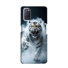 Чехол с картинкой «Хищники» для Oppo A52 – Тигр