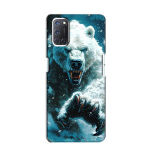 Чехол с картинкой «Хищники» для Oppo A52 – Медведь