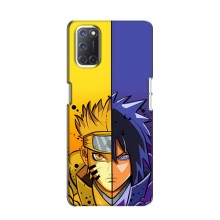 Купить Чехлы на телефон с принтом Anime для Оппо А52 – Naruto Vs Sasuke