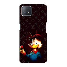 Чехли для Oppo a53 (5G) - Скрудж МакДак Louis Vuitton (PREMIUMPrint) – Скрудж з ботліантом