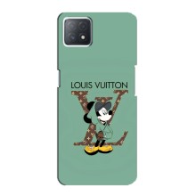 Чохли Луі Вітон для Oppo a53 (5G) (AlphaPrint - LOUIS VUITTON) (Міккі Маус LV)