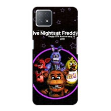 Чехлы Пять ночей с Фредди для Оппо А53 (5G) – Лого Фредди