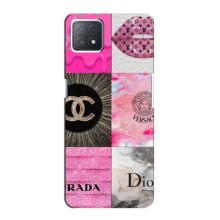 Чехол (Dior, Prada, YSL, Chanel) для Oppo a53 (5G) – Модница