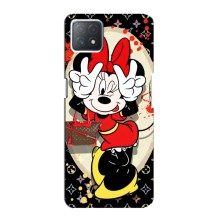 Чохол Disney Mouse Oppo a53 (5G) (PREMIUMPrint) – Мінні peace