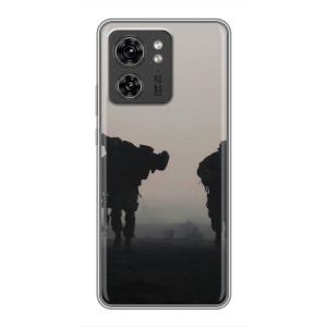 Чехол с украинским воином на OPPO A53 5g – Украинские солдаты