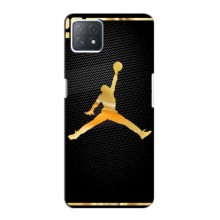 Силиконовый Чехол Nike Air Jordan на Оппо А53 (5G) – Джордан 23