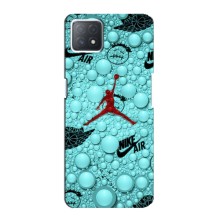 Силиконовый Чехол Nike Air Jordan на Оппо А53 (5G) – Джордан Найк