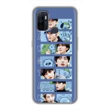 Чехлы BTS для Oppo A53 (AlphaPrint)