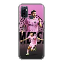 Чохли для OPPO A53 - Лео Мессі Маямі – Messi Miami