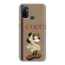 Чехлы ГУЧЧИ для Оппо А53 (AlphaPrint) (Mickey GUCCI)