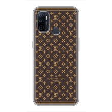 Чохли Луі Вітон для Oppo A53 (AlphaPrint - LOUIS VUITTON) (шпалери LV)