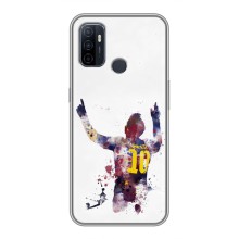 Чохли Мессі для Oppo A53 (AlphaPrint) (Messi Barca)