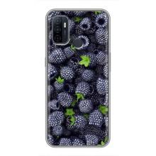 Чехлы с Фруктами для Oppo A53 (VPrint) (Ежевика)