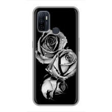 Чохол з картинкою (Стильні) OPPO A53 - (AlphaPrint) – Чорна троянда