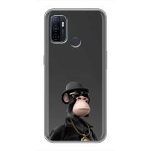 Чехлы с Обезьянами NFT для Oppo A53 (AlphaPrint) (Обезьяна NFT)