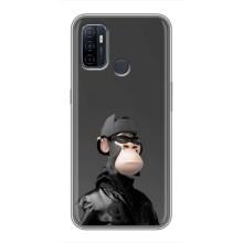 Чехлы с Обезьянами NFT для Oppo A53 (AlphaPrint) (стильная обезьяна NFT)