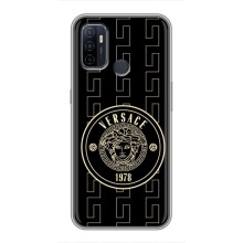 Чохли VERSACE для OPPO A53 (PREMIUMPrint) – Лого Версаче