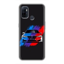 Чехол BMW для Оппо А53 – Цветная БМВ