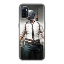 Чехол PUBG для Оппо А53 (AlphaPrint) (Пабг мен)