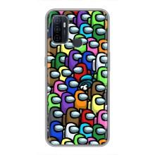 Чехол Амонг Ас для Oppo A53 (AlphaPrint) (Убит)