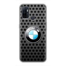 Чехол для Оппо А53 - с принтом БМВ (AlphaPrint) (Знак БМВ)