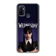 Чохли Венсдей на Oppo A53 Уенсдей (AlphaPrint) (Wednesday)