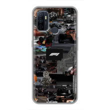 Чехол Формула1 на Oppo A53 – Коллаж Ф1