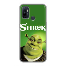 Чохол з мультфільмом Шрек на Oppo A53 – Шрек