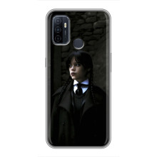 Чохол з дизайном Венздей 2 на Oppo A53 – Венздей в костюмі