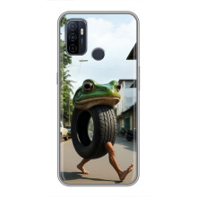 Чохол з мемами траралело тралала для Oppo A53 – Бонека амбалабу