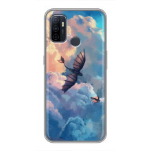 Чохол з принтом дракон Беззубик OPPO A53