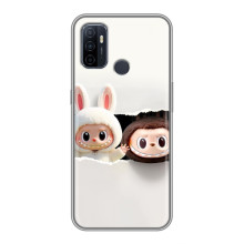 Чехол с принтом Лабубу для Oppo A53 – Labubu