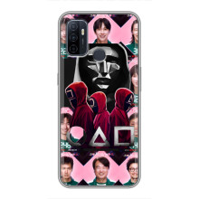 Чохол Гра в кальмара для Oppo A53 – Персонажі гри кальмара