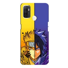 Купить Чехлы на телефон с принтом Anime для Оппо А53 (Naruto Vs Sasuke)