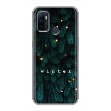 Новорічні, Святкові Чохли для Oppo A53 - 2024 год – Winter