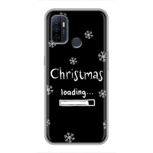 Різдвяні, Святкові Чохли для OPPO A53 – Christmas loading