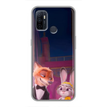 Силіконовий чохол з принтом Зоотрополіс для Oppo A53 – Головні герої
