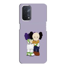 Чехлы для Oppo a54 (5G) - Bearbrick Louis Vuitton (PREMIUMPrint) (Дружба Беарбрик)