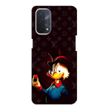 Чехлы для Oppo a54 (5G) - Скрудж МакДак Louis Vuitton (PREMIUMPrint) (Скрудж с бриллиантом)